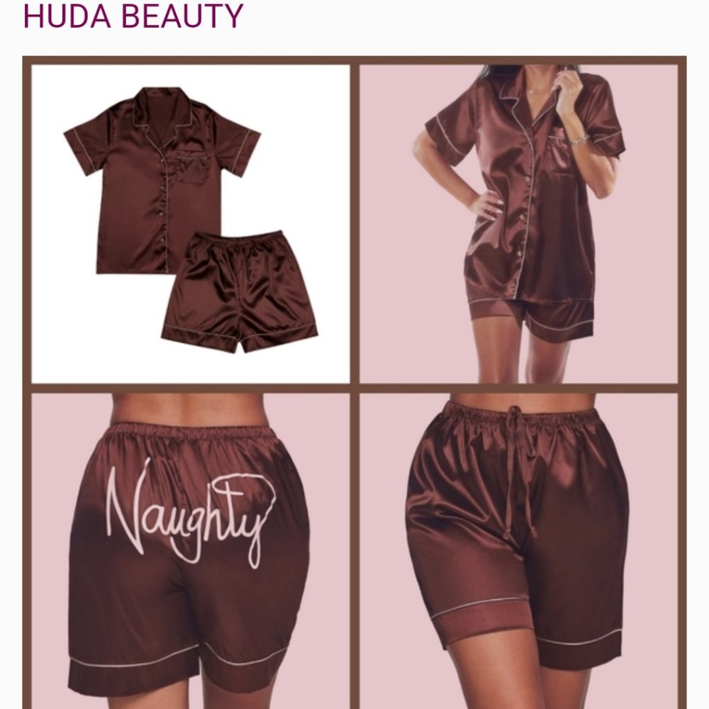 Huda's Naughty Pajama set
